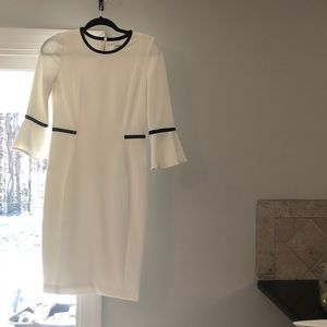 Calvin Klein bell sleeve dress